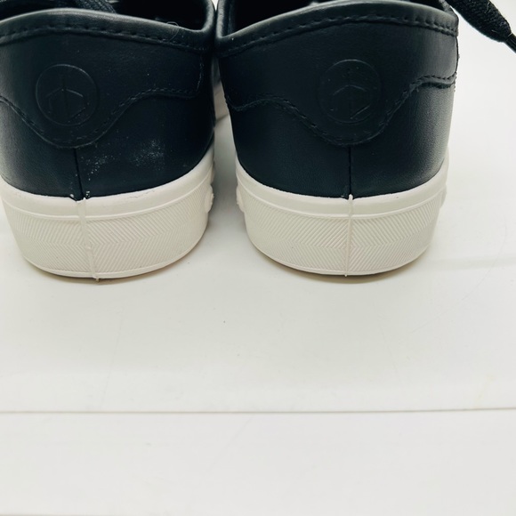 NWT rag and bone leather sneakers standard issue lace up black size 5 - Picture 8 of 14